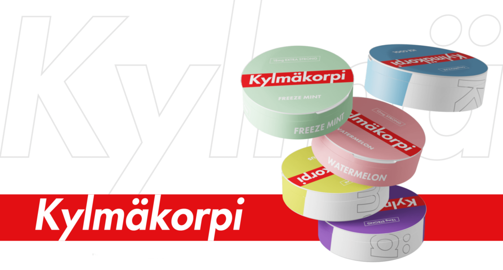 Kylmakorpi wholesale nicotine pouches packaging